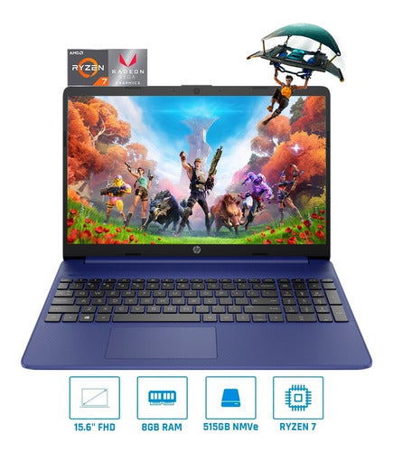 Computador Portatil Hp Ryzen 7 4700u Ram 8gb 512gb Ef1025la