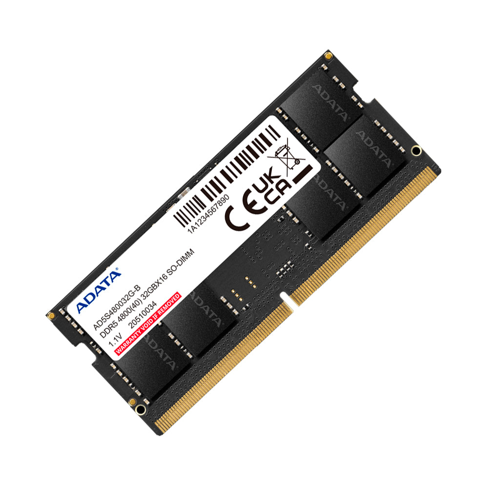 Memoria Ram Portátil 16gb Ddr5 Adata 4800 Mt/s