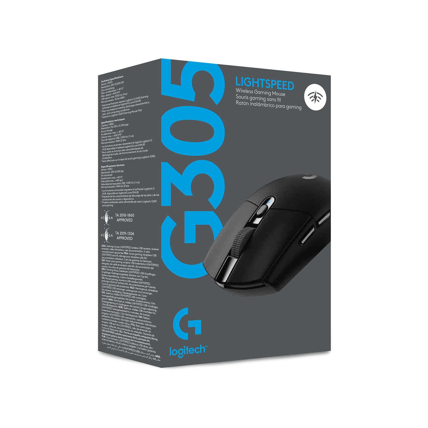 Mouse Gamer Inalámbrico Logitech G305 Lightspeed 12000dpi