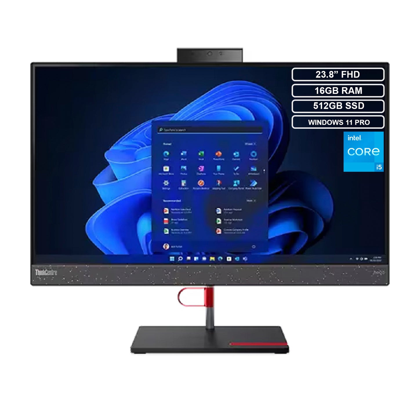 Todo en uno LENOVO ThinkCentre Core i5 12450H 16gb 512GB Win