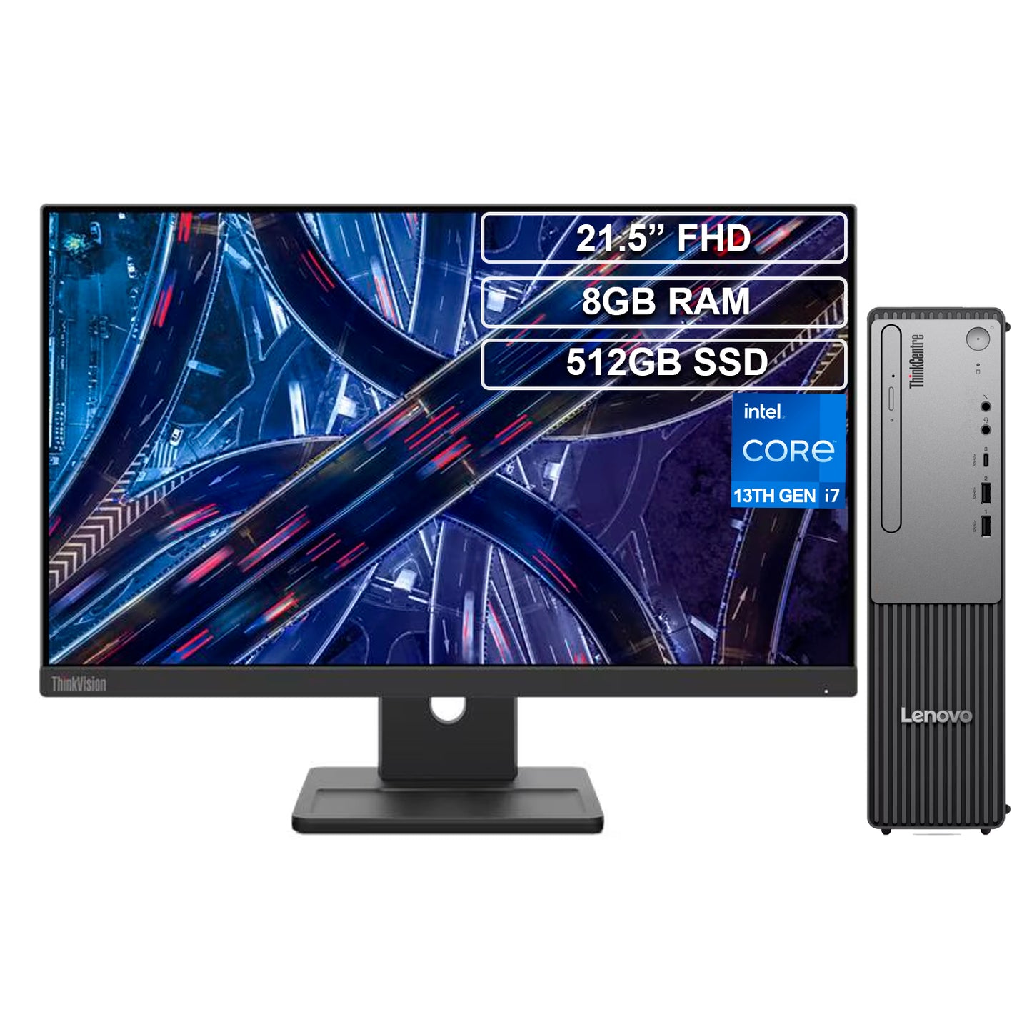 Computador Lenovo ThinkCentre Neo Core i7 13620H 8GB 512GB