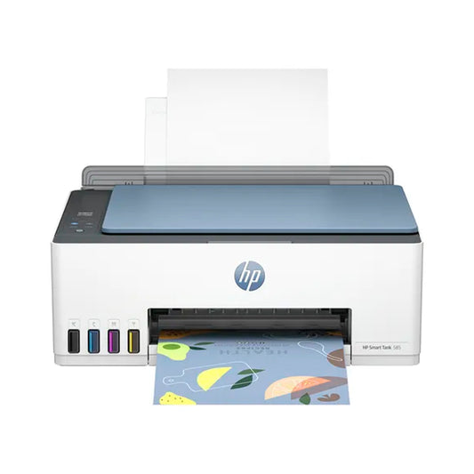 Impresora Multifuncional HP Smart 585 Azul + Resma de Papel