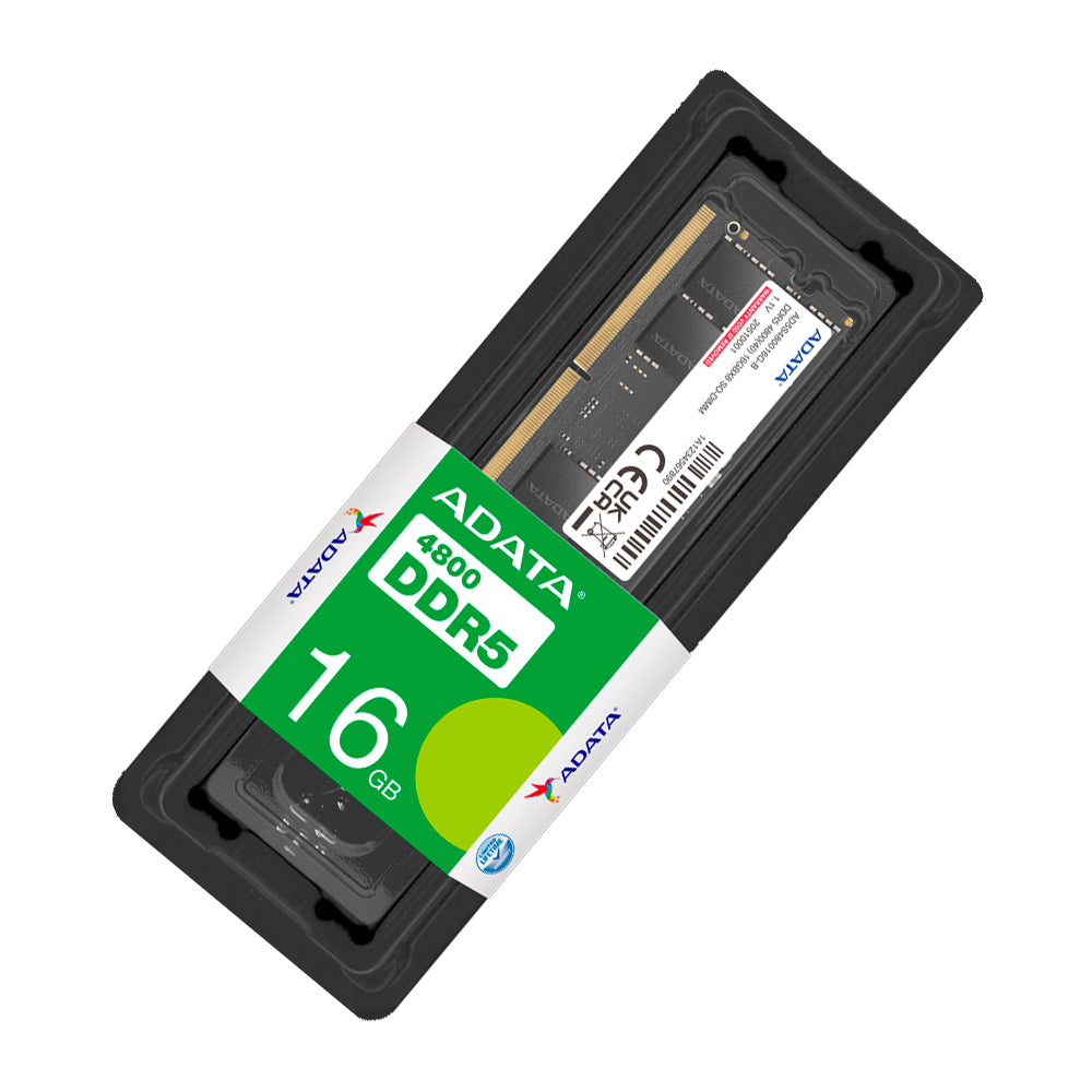 Memoria Ram Portátil 16gb Ddr5 Adata 4800 Mt/s