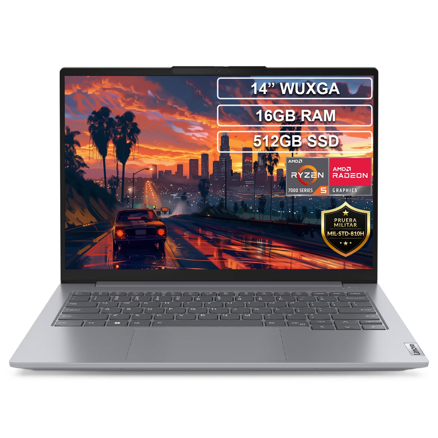 Portátil Lenovo Thinkbook 14 G6 Ryzen 5 7430U 16GB 512GB IPS