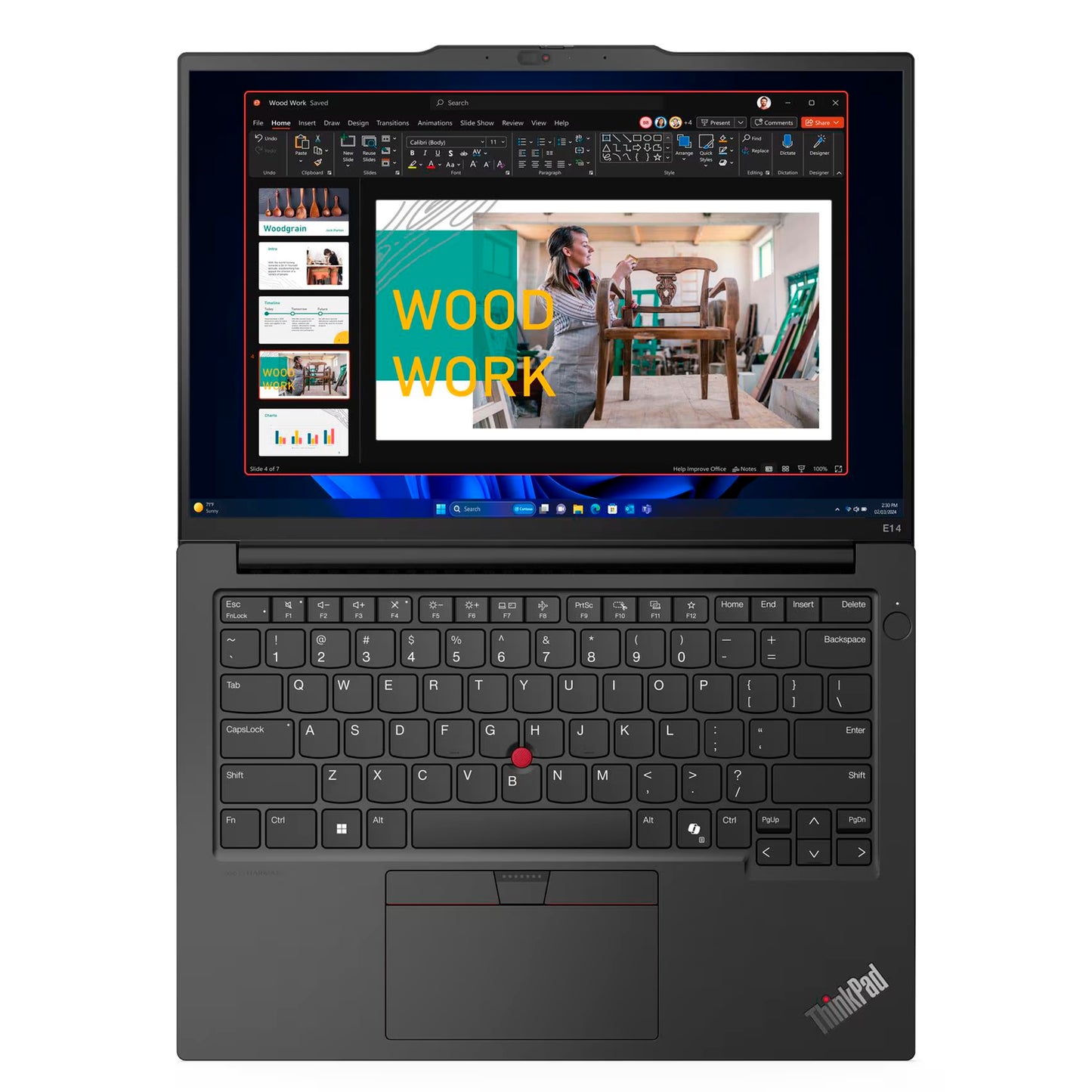 Portátil Lenovo ThinkPad E14 Ultra 7 155H 32GB 1TB Win Pro