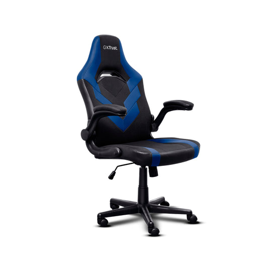 Silla gamer Trust Gxt 703B Riye - Negro Azul