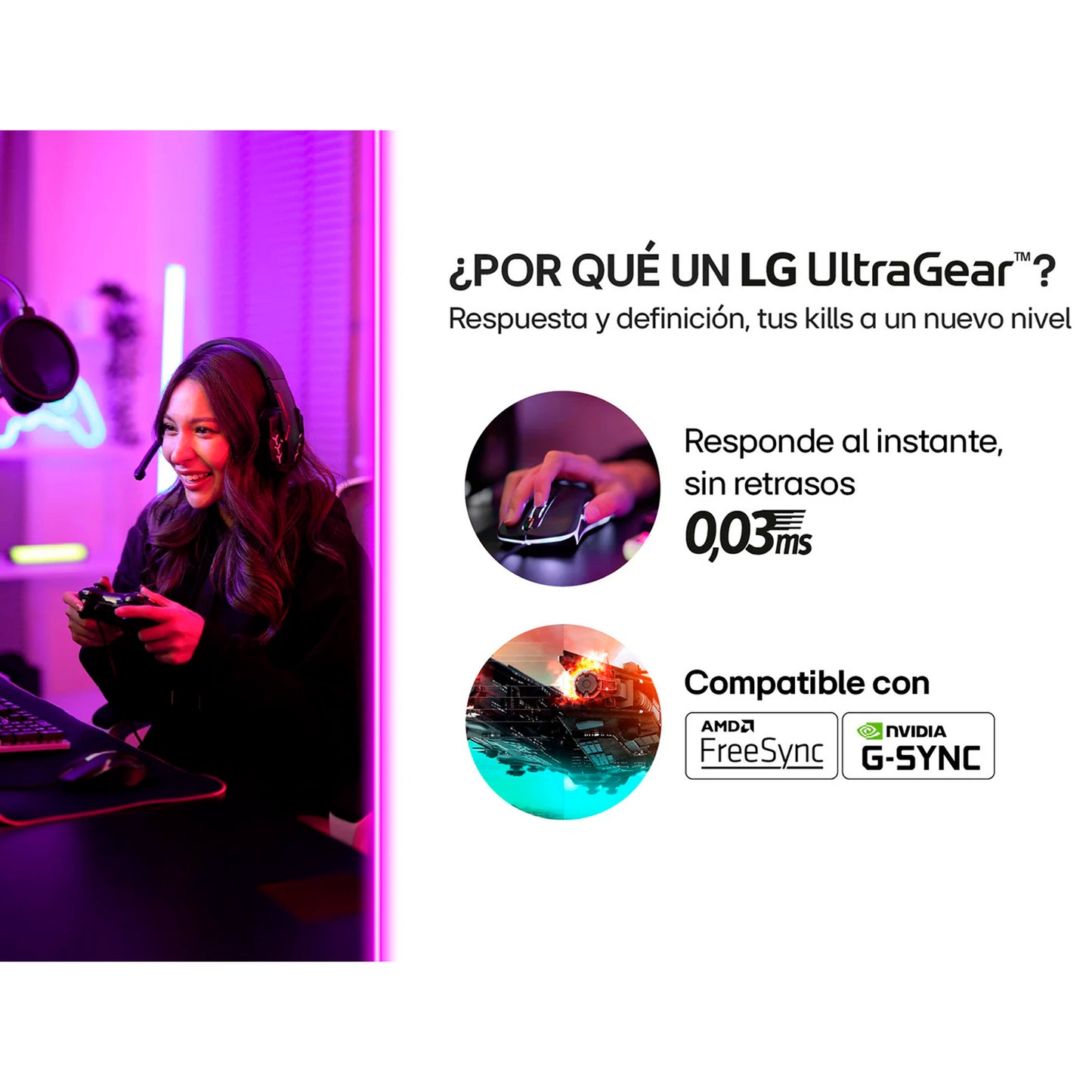 Monitor LG 27GS95QE UltraGear 27 Oled QHD HDR400 240HZ
