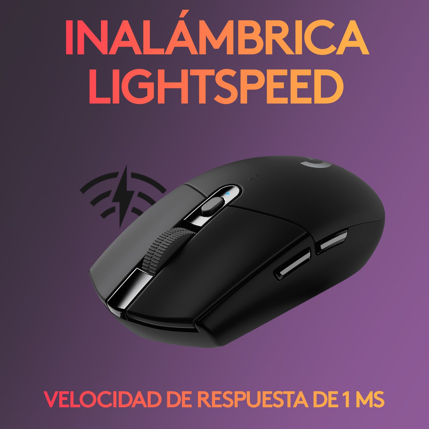 Mouse Gamer Inalámbrico Logitech G305 Lightspeed 12000dpi
