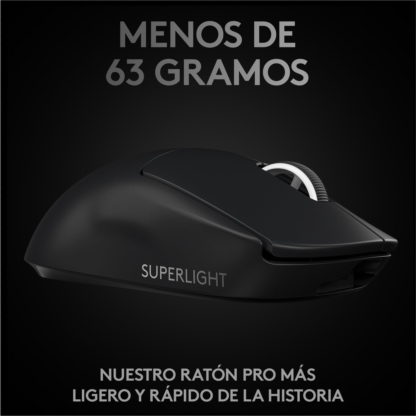 Mouse Gamer Inalambrico Logitech Pro Series Pro X Negro