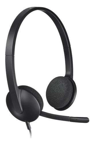 Logitech H340 Audífonos Diadema Usb Micrófono Supresion Ruid