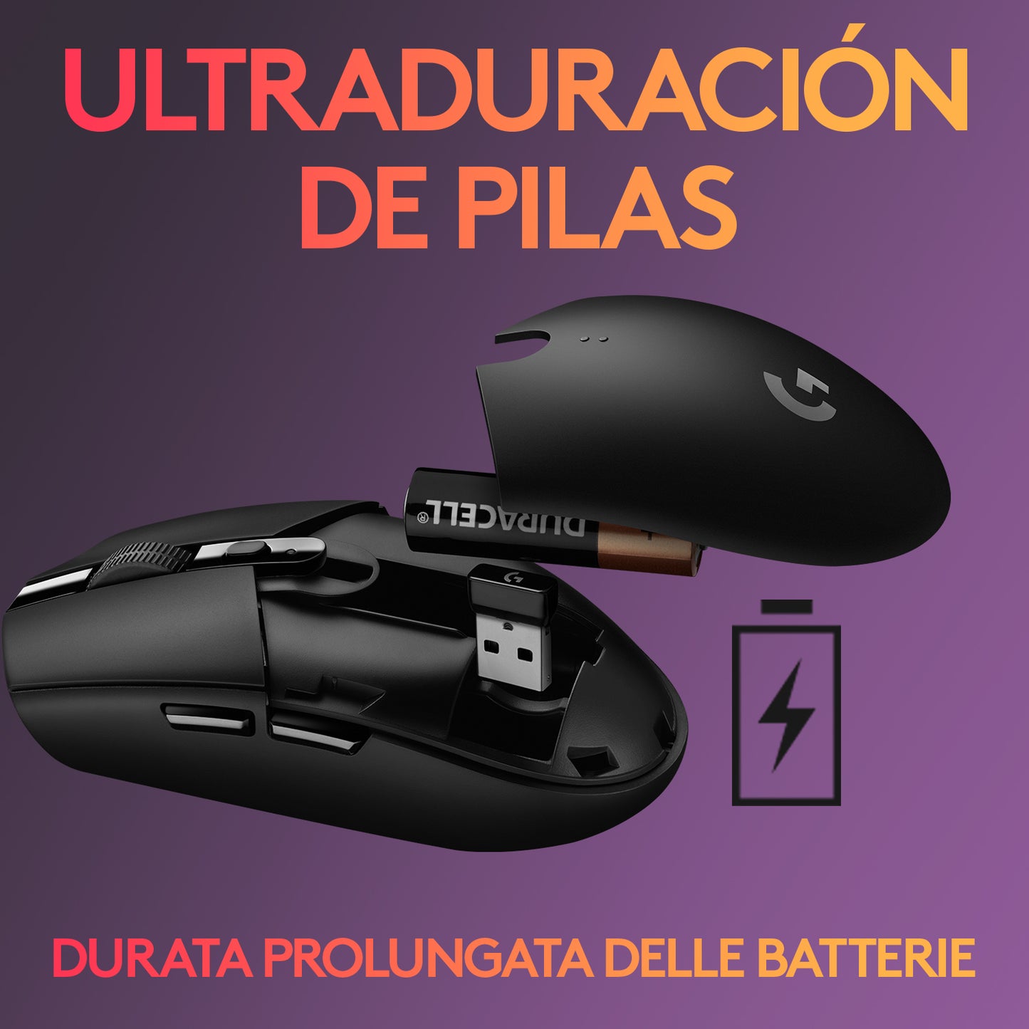 Mouse Gamer Inalámbrico Logitech G305 Lightspeed 12000dpi
