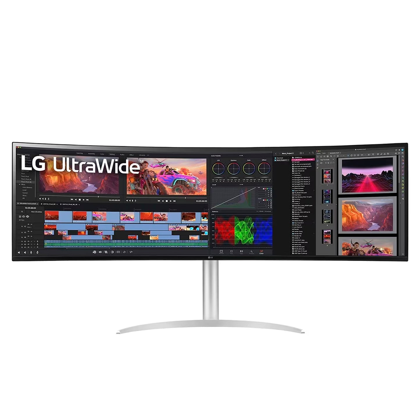 Monitor Ultrapanoramico LG 49 49WQ95C IPS HDMI UltraWide