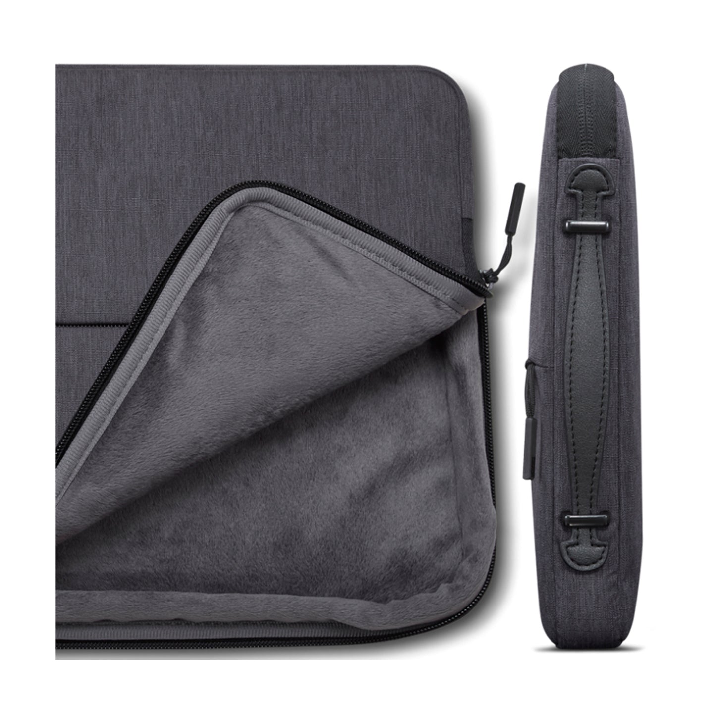 FUNDA LENOVO BUSINNES 15.6 2 BOLSILLOS POLIESTER GRIS CARBON