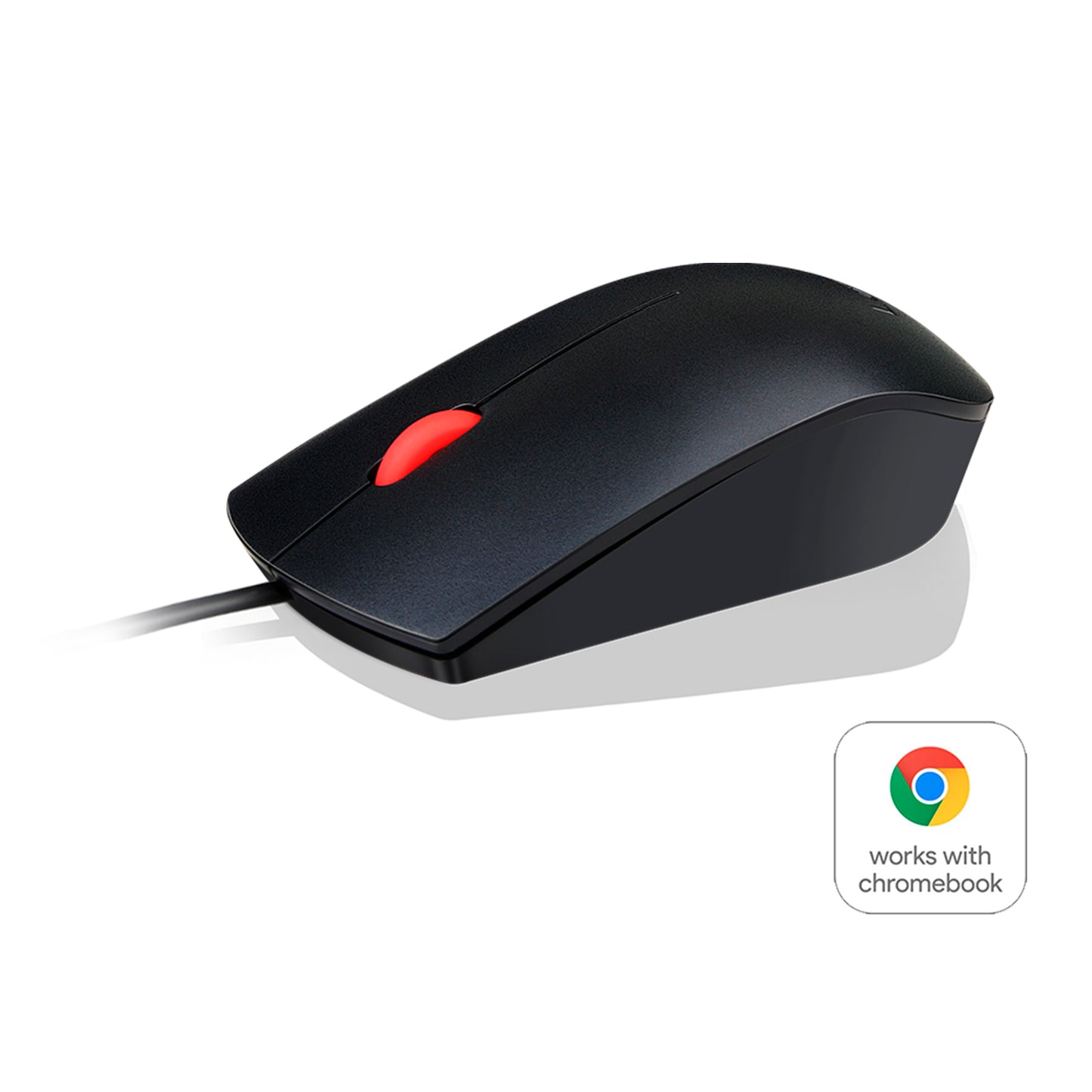 Mouse Lenovo Essential USB - Negro