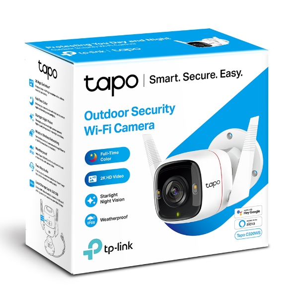 Cámara Tapo C320 Vigilancia Exteriores Wi-fi Audio Tp-Link