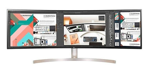 Monitor Gamer Curvo LG 49wl95c Led 49 Blanco 100v/240v