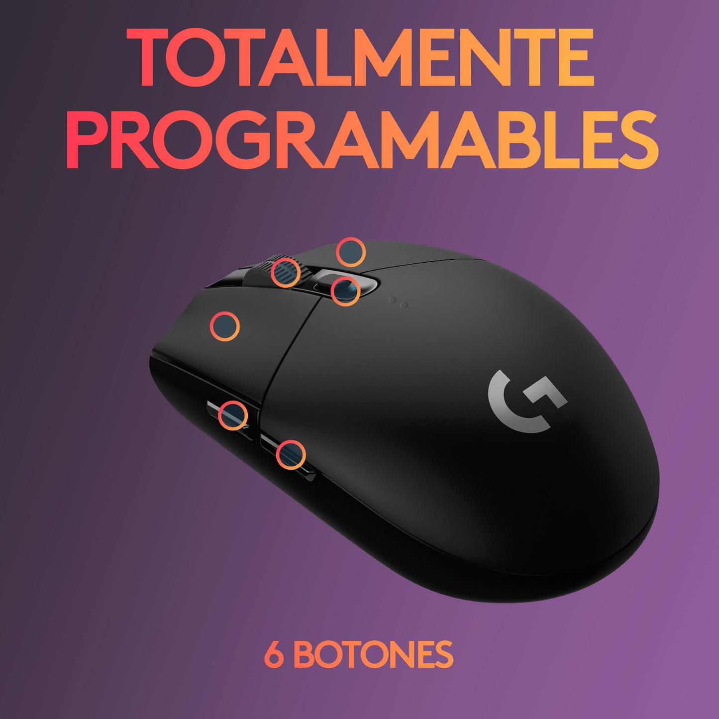 Mouse Gamer Inalámbrico Logitech G305 Lightspeed 12000dpi