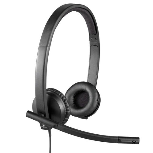 Diadema Logitech H570e Stereo Usb Headset Negro Cisco Skype