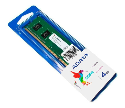 Memoria Ram 4gb Ddr4 2666mhz Adata Para Portatil Y Aio