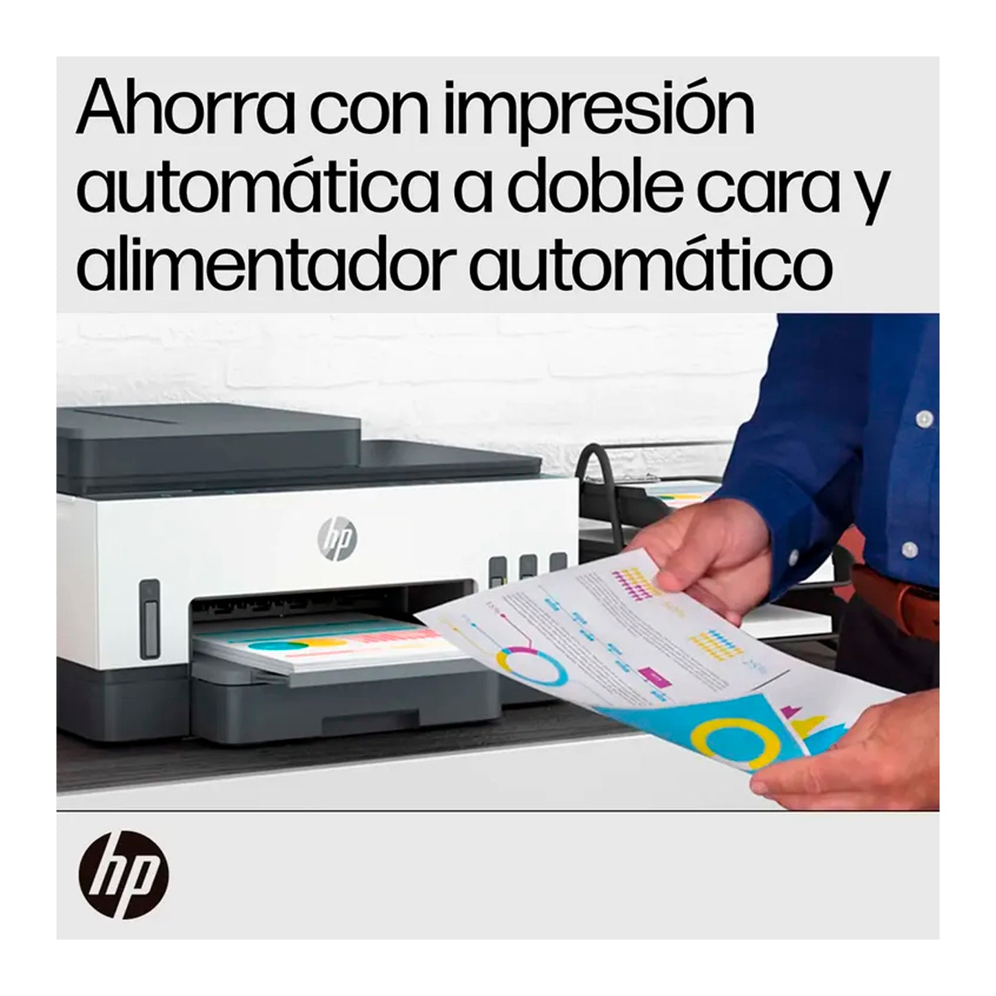 Impresora multifuncional HP Smart Tank 750 Wi-Fi Duplex