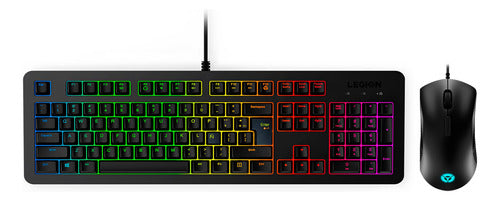 Teclado Lenovo Legion Km300 Rgb Gamming Combo Negro Español