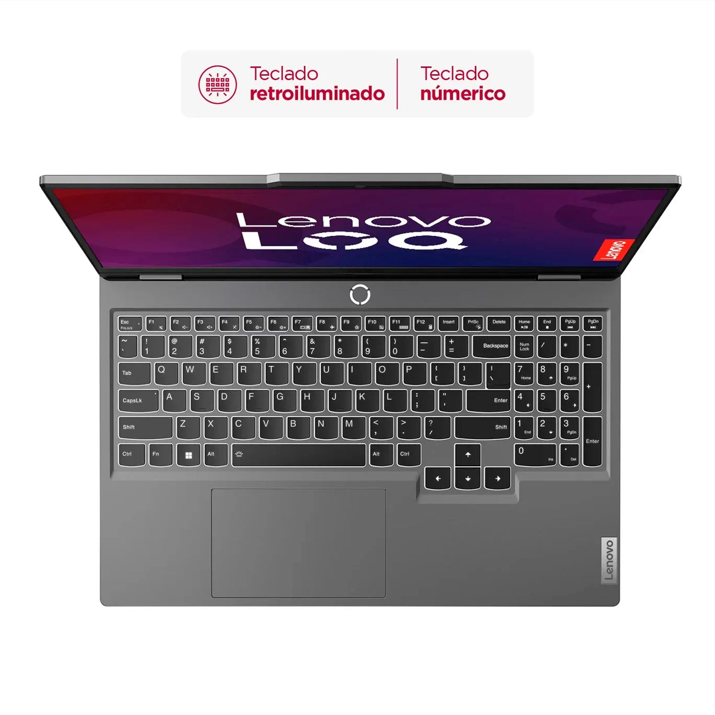 Portátil Gamer Lenovo LOQ Core i5 12450HX 24GB 512GB RTX3050