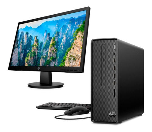 Computador Hp Slim Intel Pentium 8gb 1tb +240 Win10 +monitor