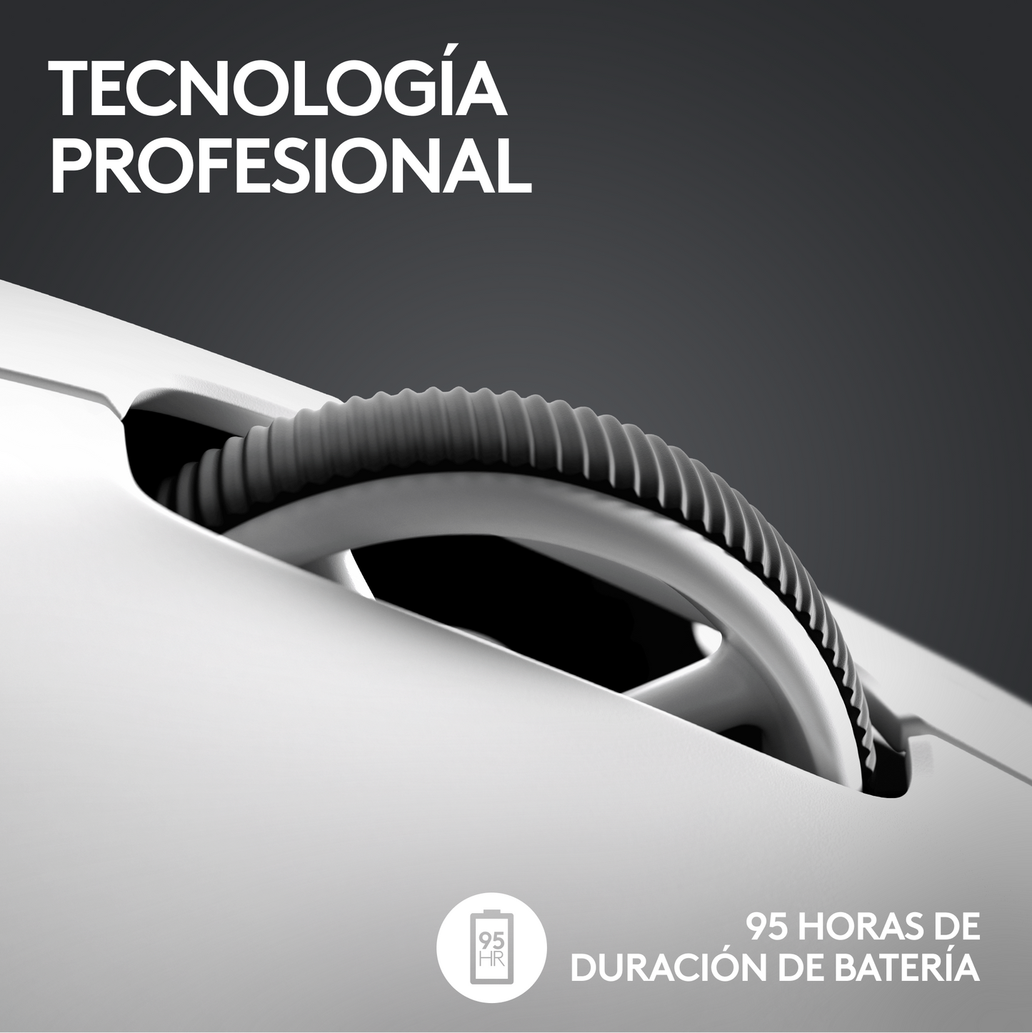 Mouse Logitech Gamer Inalámbrico Pro X SUPERLIGHT 2 Blanco