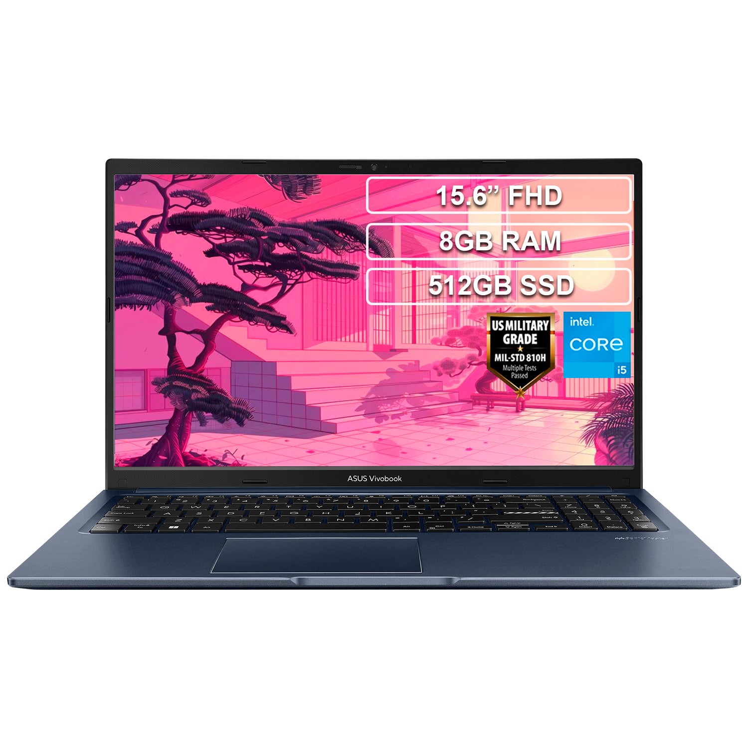 Portátil Asus X1502ZA Intel Core i5 12500H 8GB 512GB FHD 15