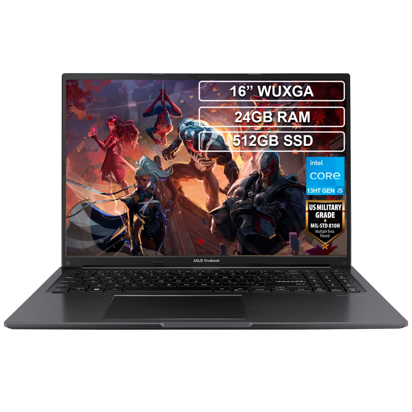 Portátil Asus X1605ZA Core i5 12500H 24GB 512GB VivoBook 16