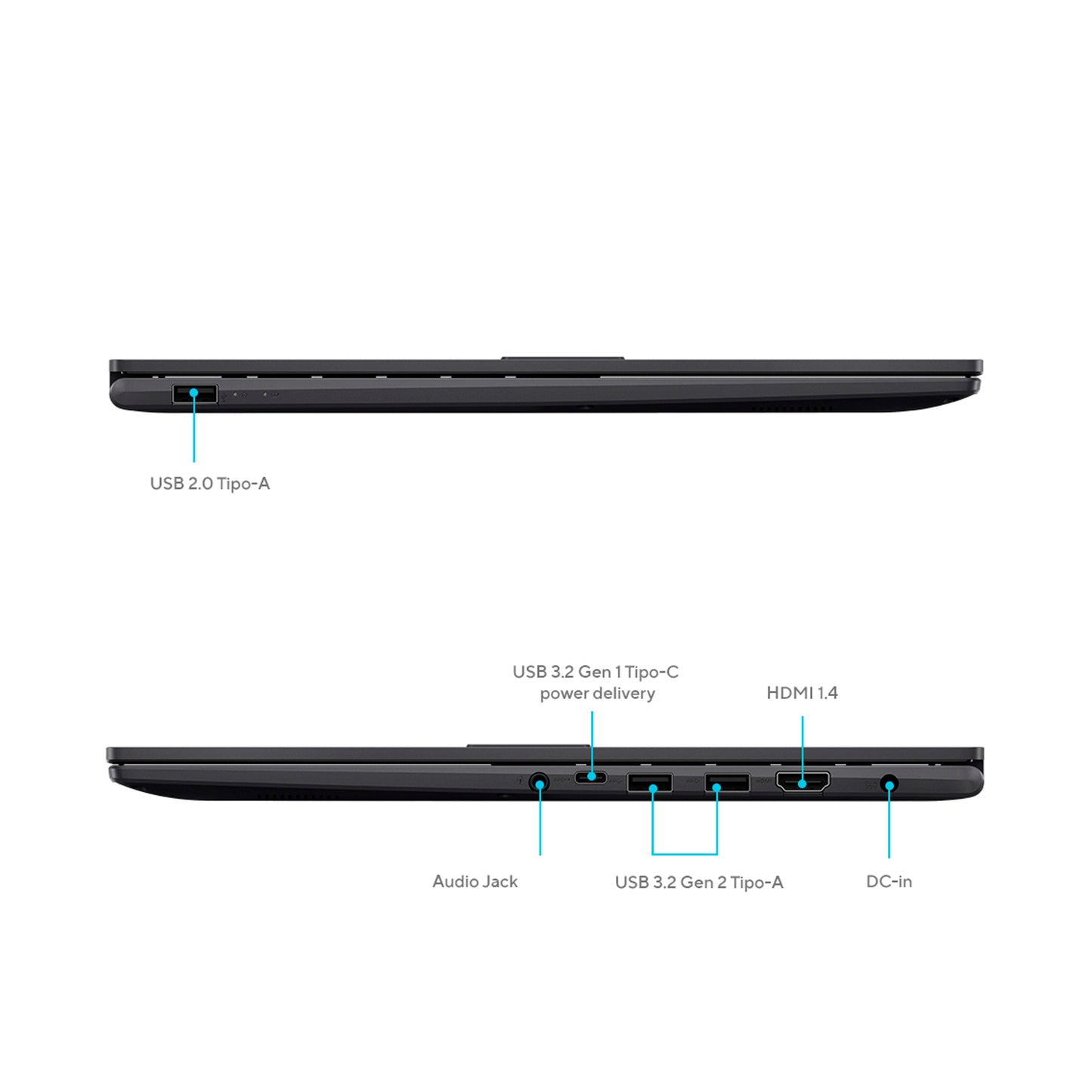 PORTATIL ASUS M3504YA RYZEN 7 7730U 24gb 1TB 16 IPS VIVOBOOK