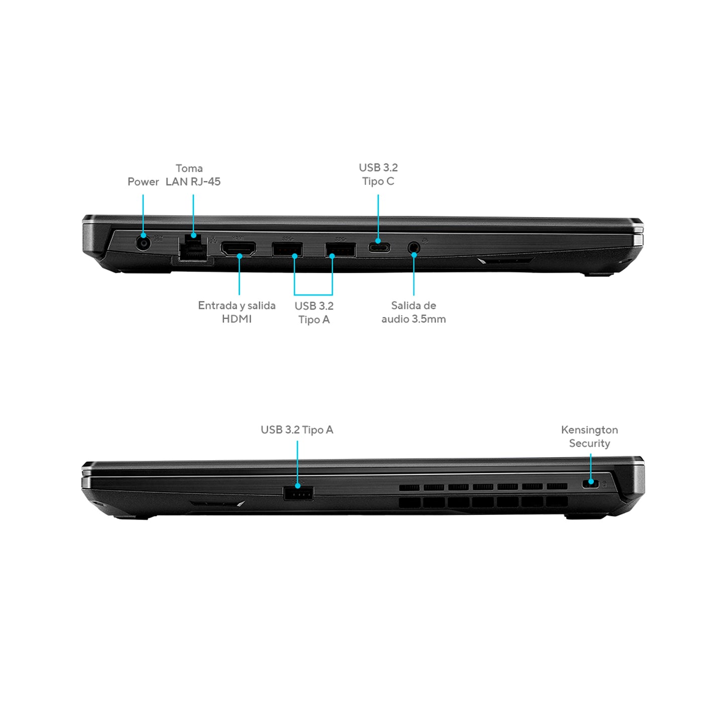 Portátil Gamer Asus Tuf Ryzen 7 7445HS 16GB 512GB RTX 3050