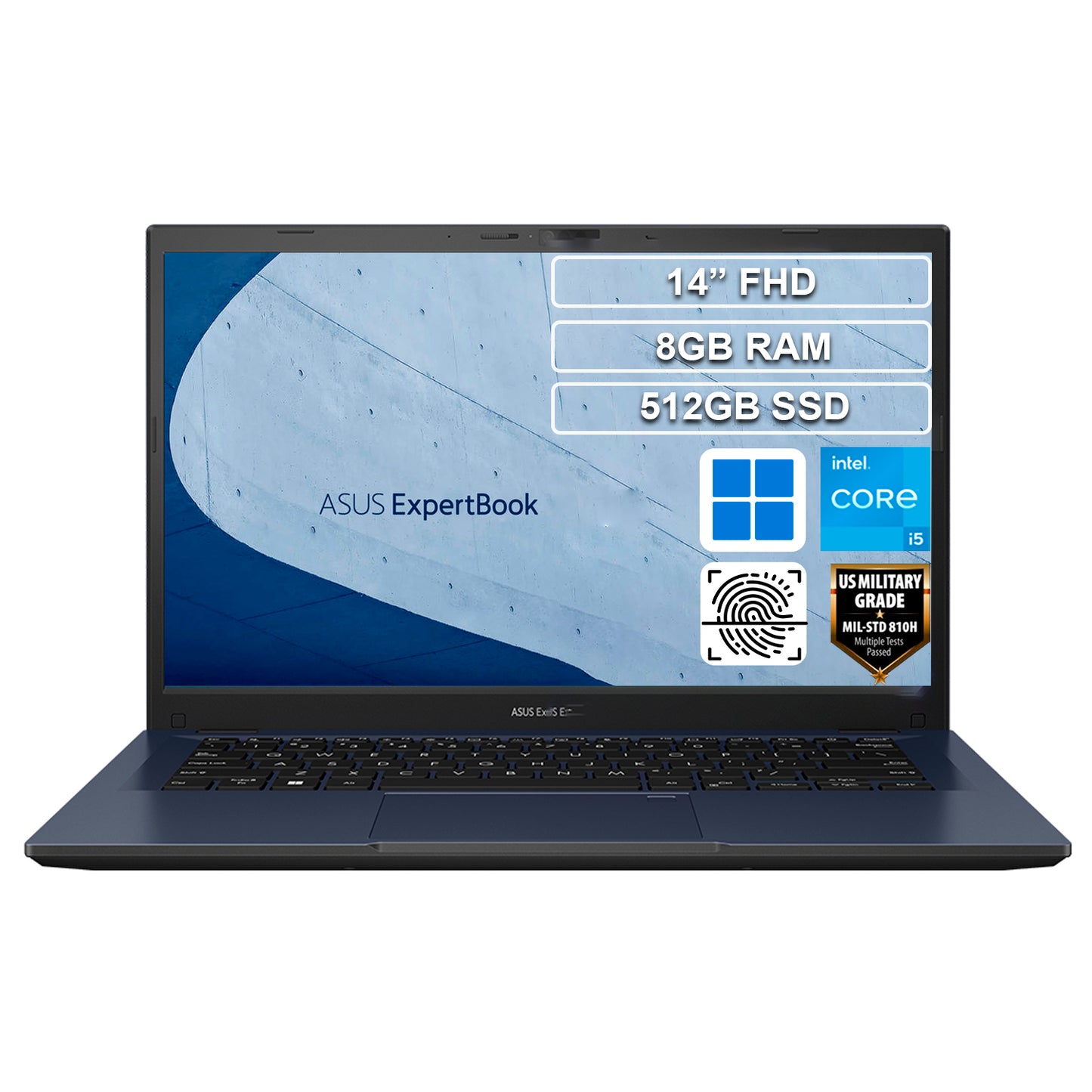 Portátil Asus B1402CBA Core i5 1235U 8GB 512GB ExpertBook B1