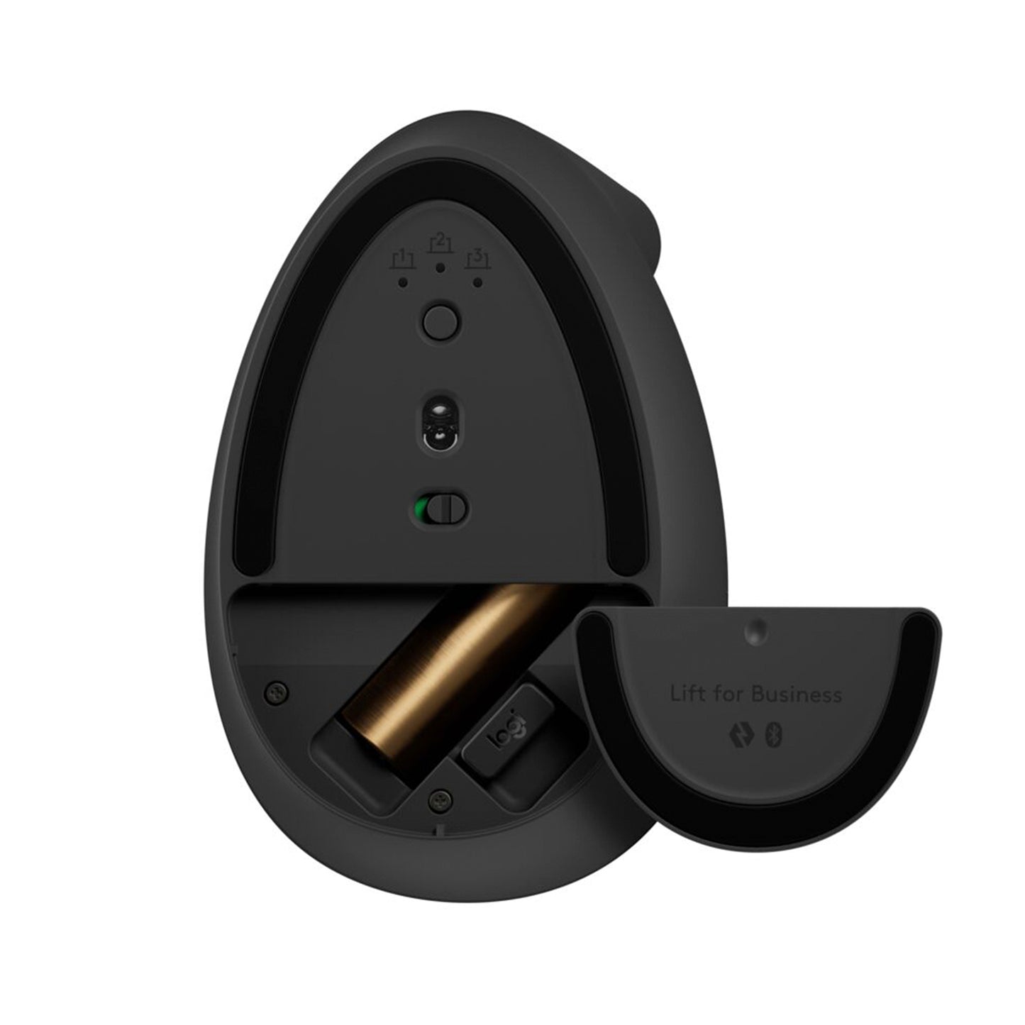 Mouse Vertical Inalámbrico Logitech Serie Ergo Lift Grafito