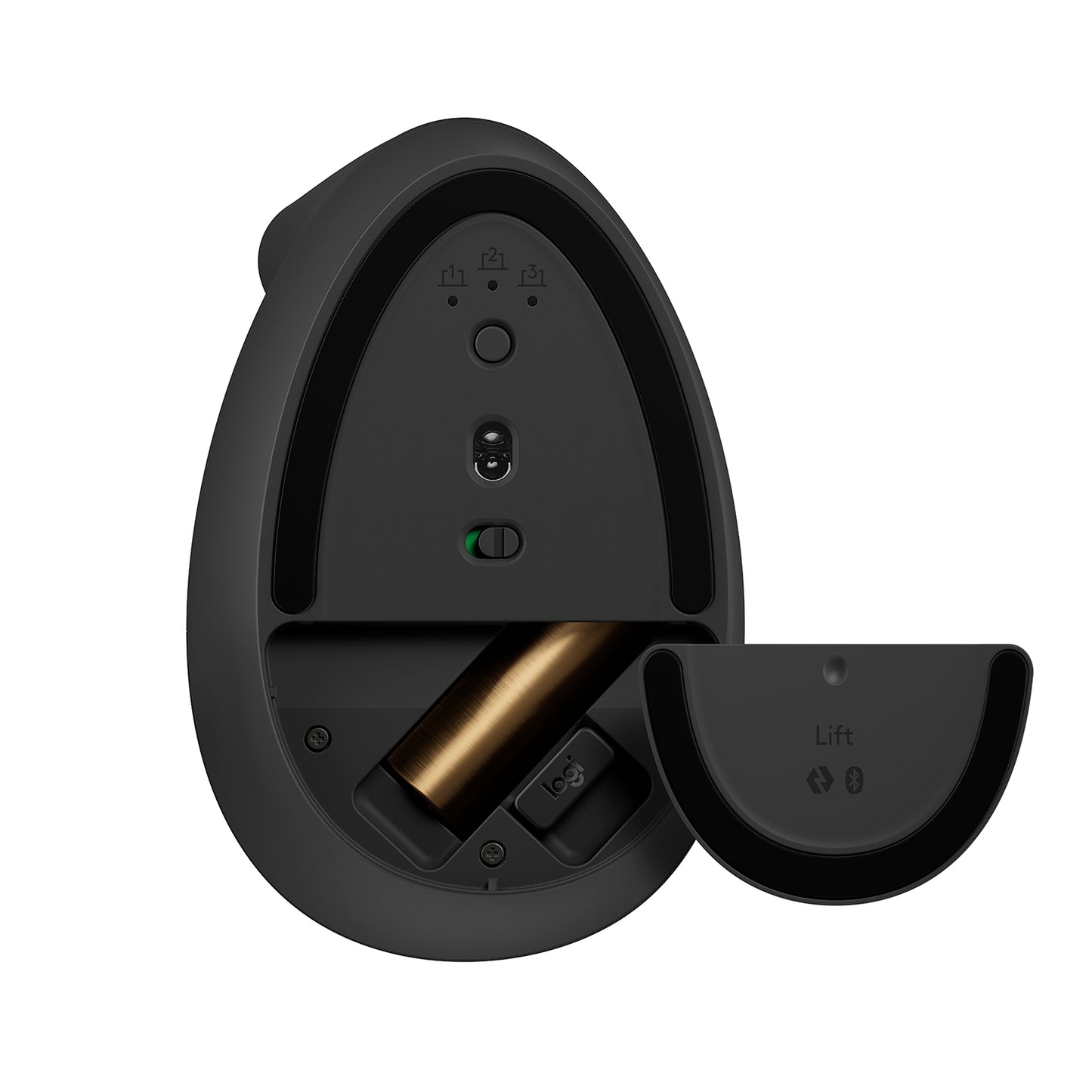 Mouse Logitech Lift Vertical Ergonimico Bluetooh + Logi Bolt