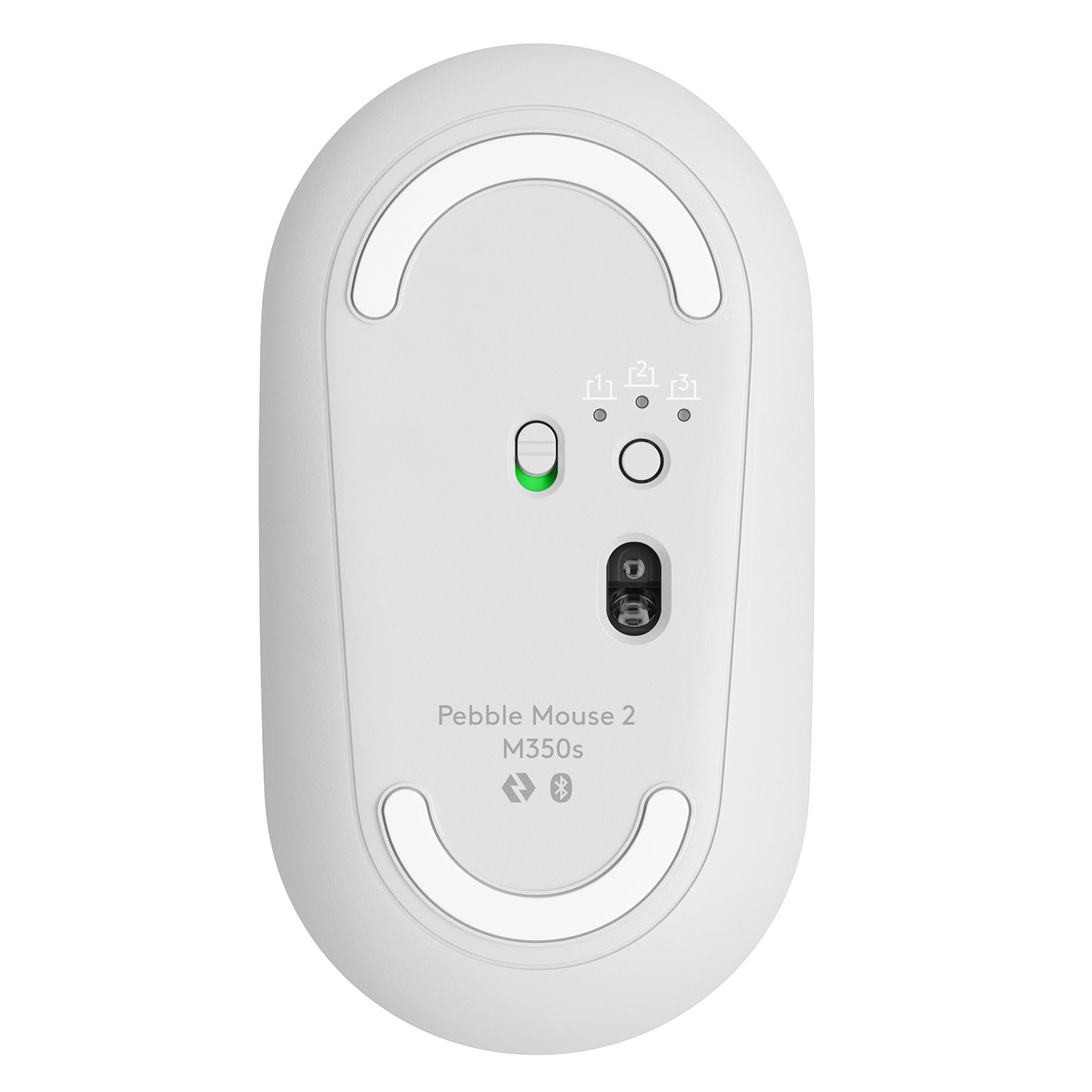 Mouse Logitech Pebble M350s Inalámbrico Bluetooth Usb Blanco