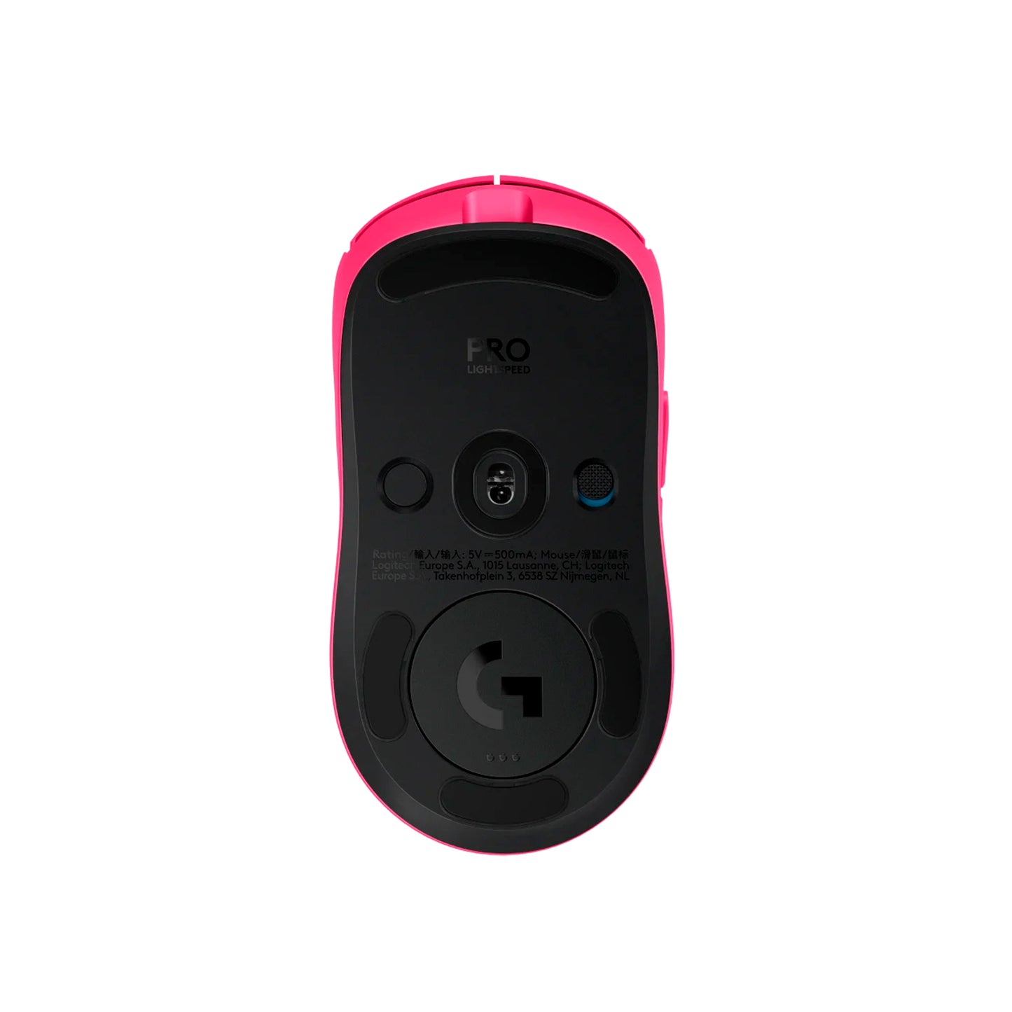 Mouse Gaming Inalámbrico Logitech G Pro 2 LIGHTFORCE Magenta