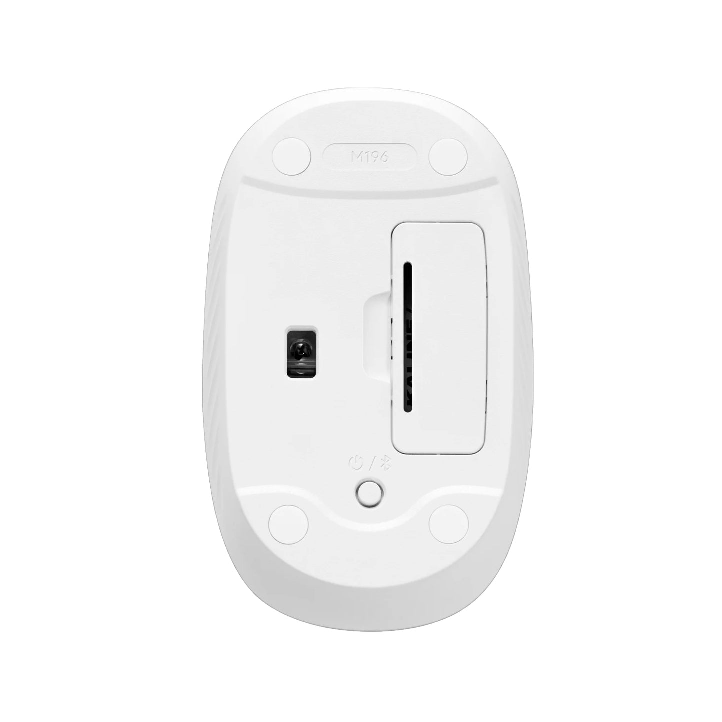 Mouse Logitech M196 Inalámbrico Bluetooth Blanco