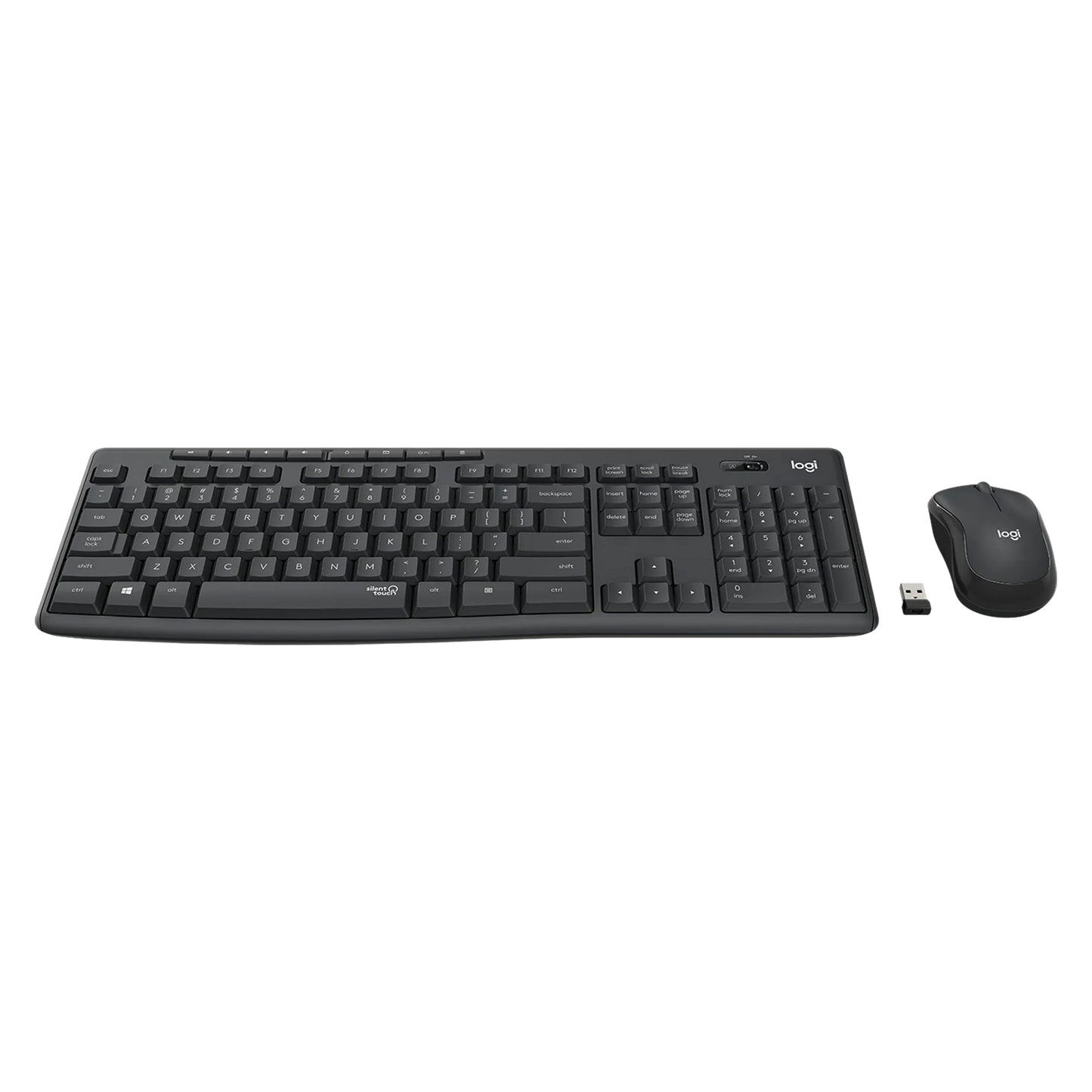 Combo Logitech teclado y mouse MK295 Inalámbrico Silent