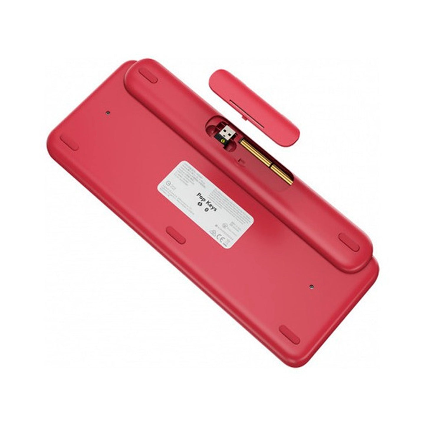 Teclado Bluetooth Logitech Pop Keys Emoji Color Heartbreaker