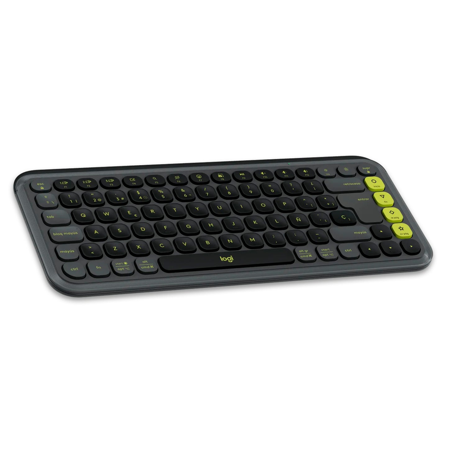 Combo Teclado y Mouse Logitech Pop Icon Grafito