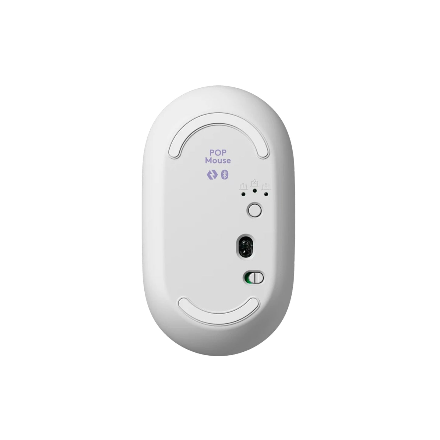 Combo Teclado y Mouse Logitech Pop Icon Lila y Blanco
