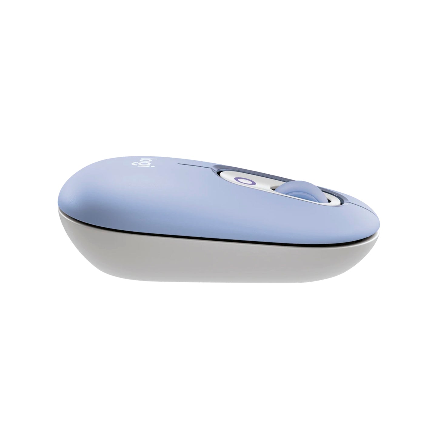 Combo Teclado y Mouse Logitech Pop Icon Lila y Blanco