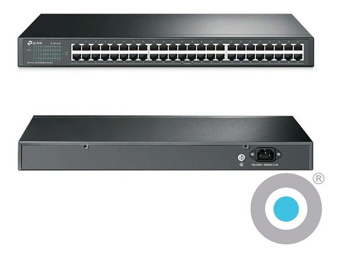 Switch Para Rack De 48 Puertos 10/100mbps Tl-sf1048 Tp-link