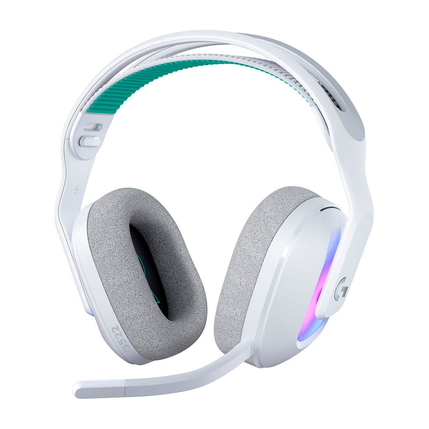 Diadema Gamer Logitech G522 inalámbrica LIGHTSYNC RGB Blanca