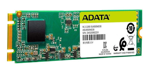 Disco De Estado Solido Ssd 240gb M2 Adata Su650 3d
