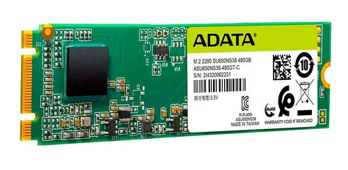Disco De Estado Solido Ssd 120gb M2 Adata Su650 3d