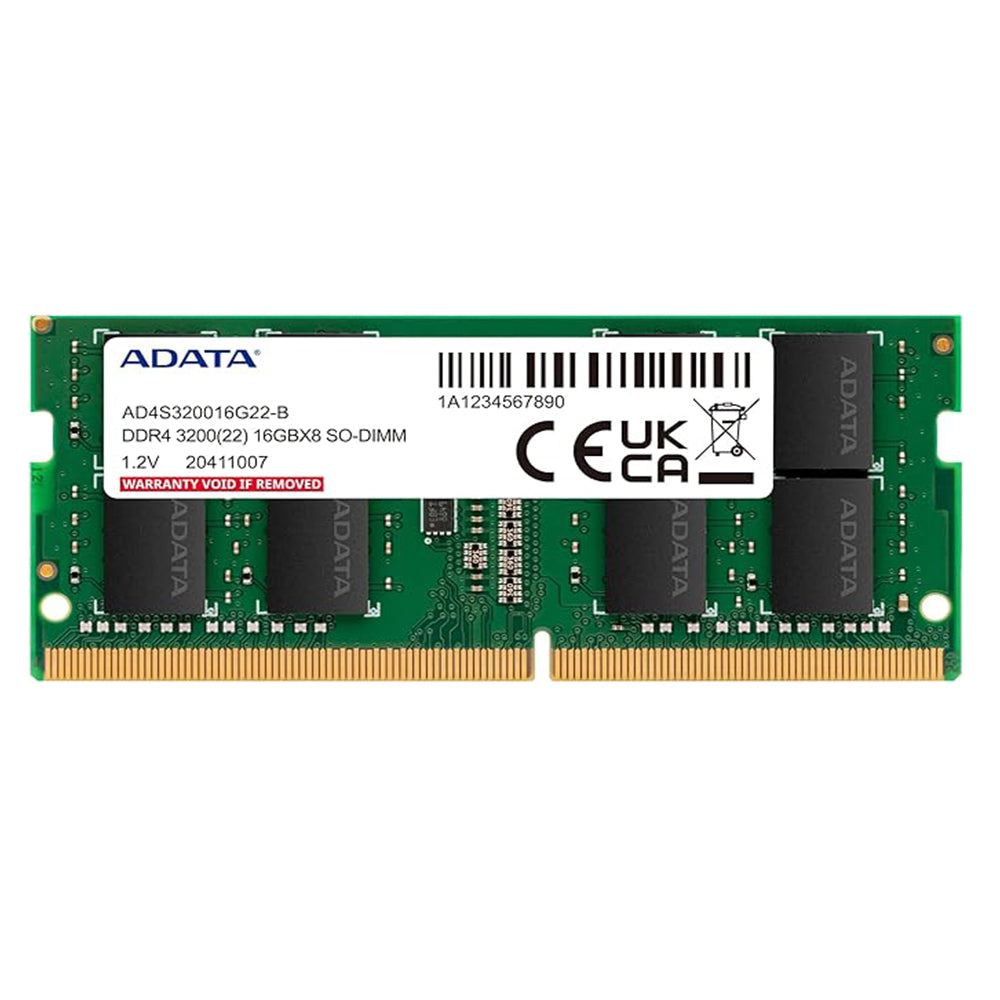 Memoria Ram Adata Para Portatil 16gb 3200mhz