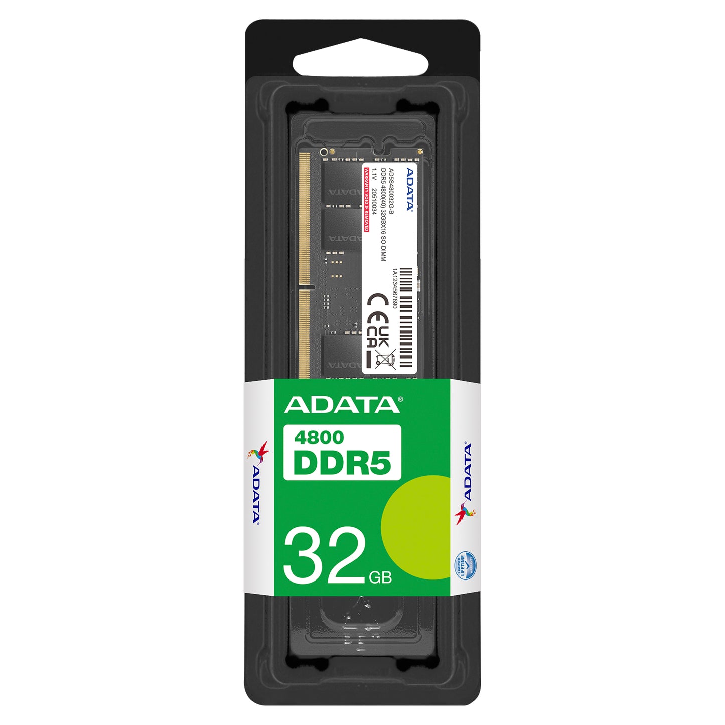 Memoria Ram DDR5 32GB 4800Mhz Adata Portatil o AIO