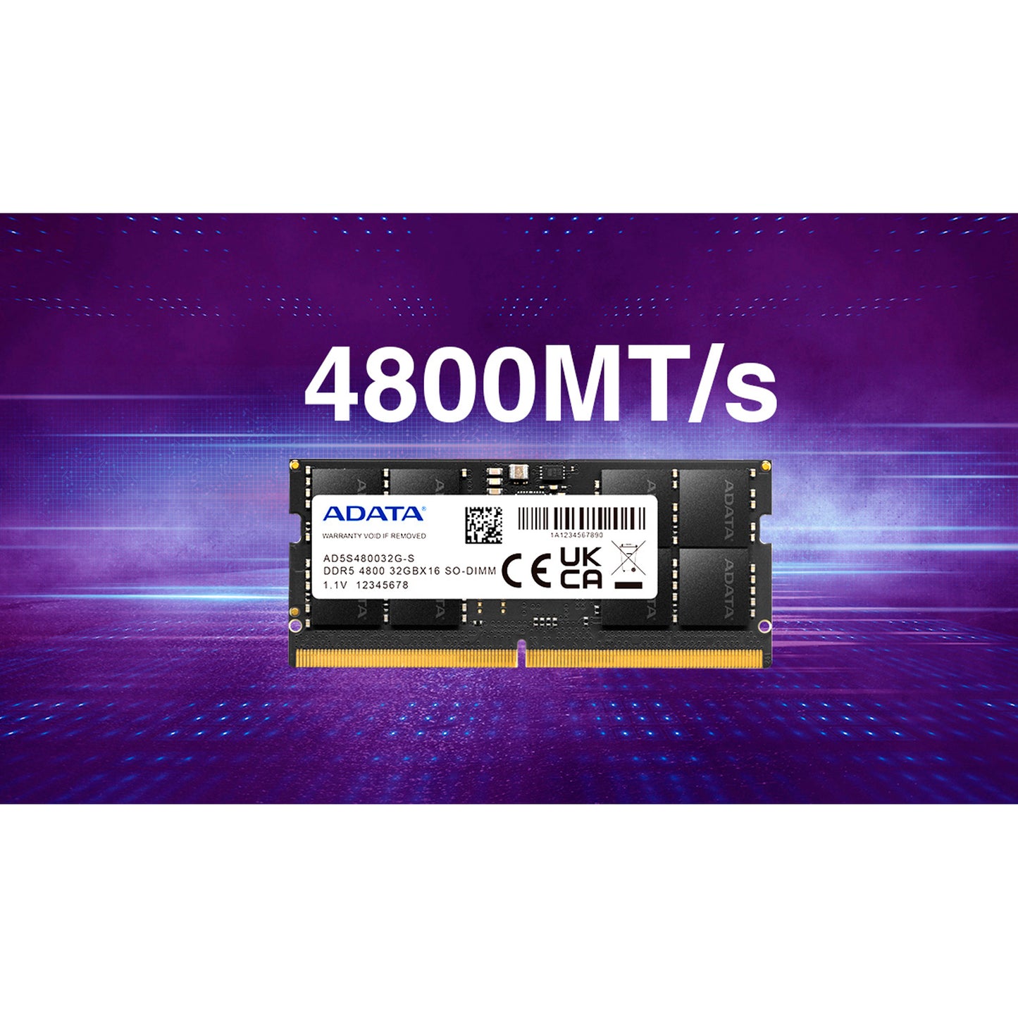 Memoria Ram DDR5 32GB 4800Mhz Adata Portatil o AIO
